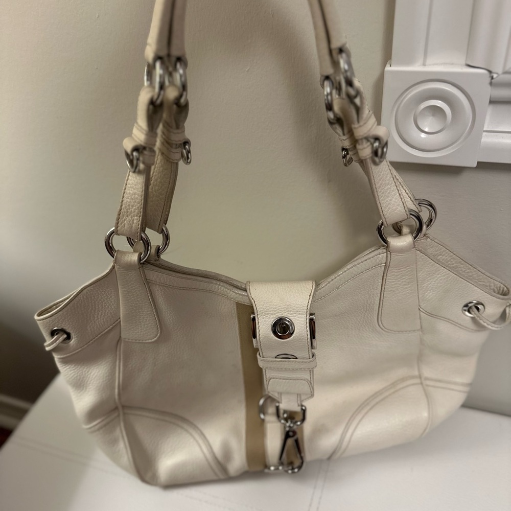 Authentic Bianco Prada Bag
